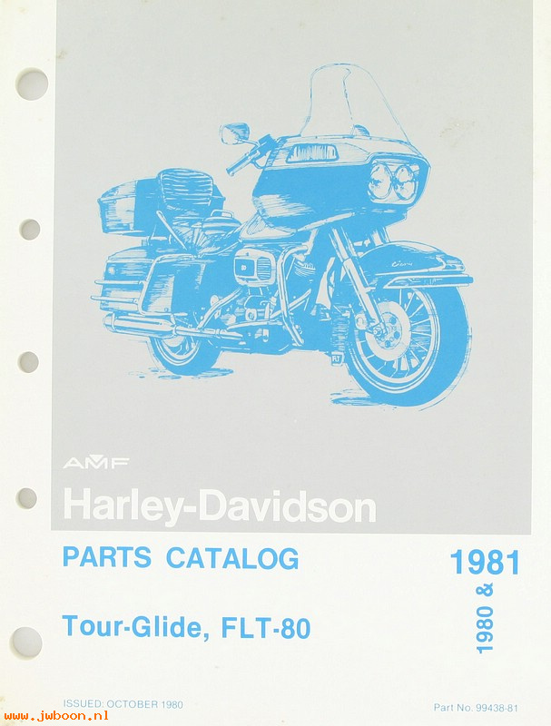   99438-81 (99438-81): FLT parts catalog '80-'81 - NOS