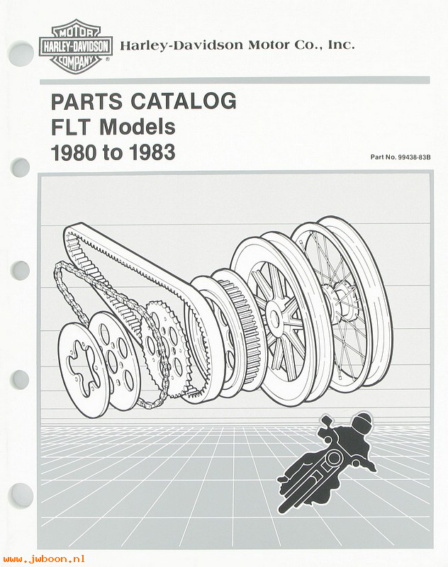   99438-83B (99438-83B): FLT parts catalog '80-'83 - NOS