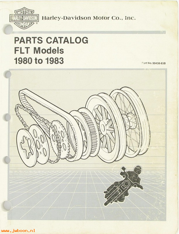   99438-83Bused (99438-83B): FLT parts catalog '80-'83