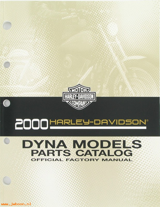   99439-00 (99439-00): Dyna parts catalog 2000 - NOS