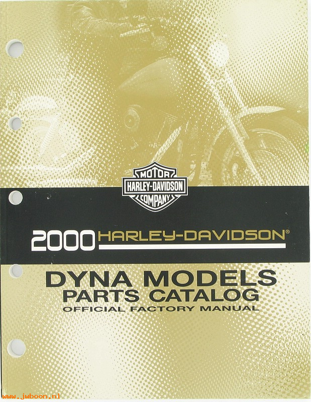   99439-00A (99439-00A): Dyna parts catalog 2000 - NOS