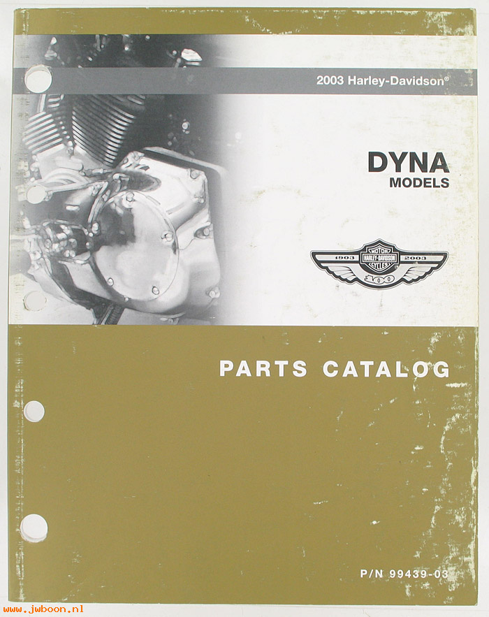  99439-03used (99439-03): Dyna parts catalog 2003