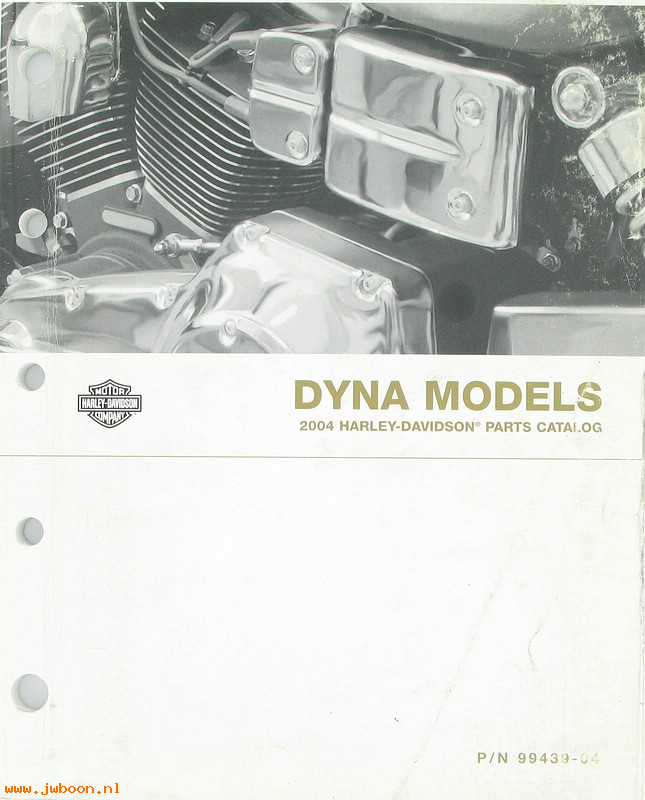   99439-04used (99439-04): Dyna parts catalog 2004