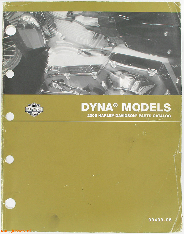   99439-05used (99439-05): Dyna parts catalog 2005