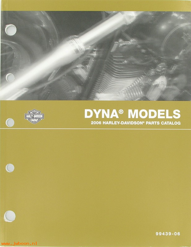   99439-06 (99439-06): Dyna parts catalog 2006 - NOS