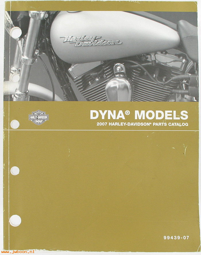   99439-07 (99439-07): Dyna parts catalog 2007 - NOS