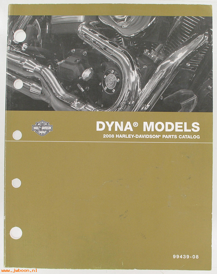   99439-08used (99439-08): Dyna parts catalog 2008