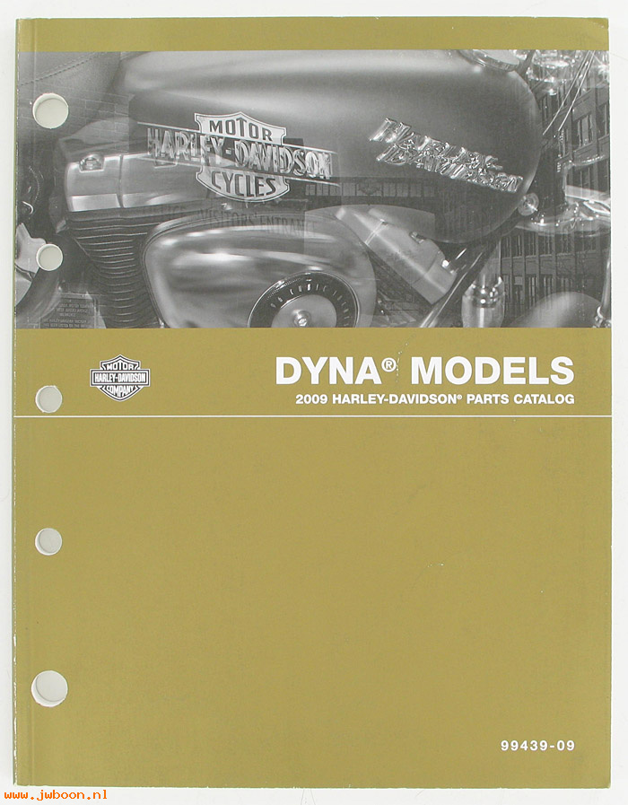   99439-09 (99439-09): Dyna parts catalog 2009 - NOS