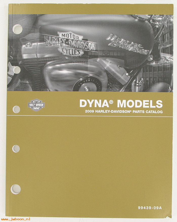   99439-09A (99439-09A): Dyna parts catalog 2009 - NOS
