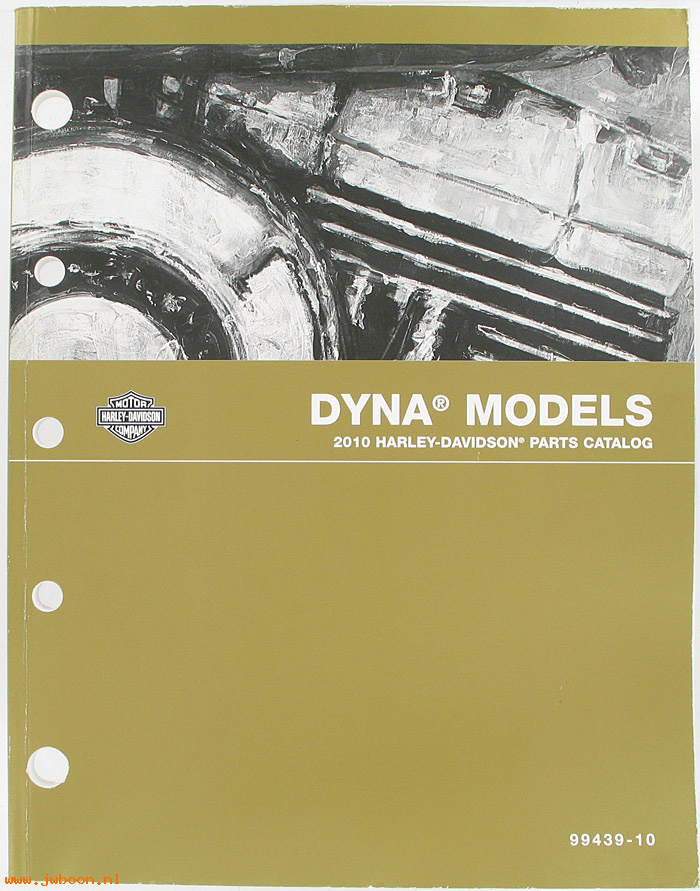   99439-10 (99439-10): Dyna parts catalog 2010 - NOS
