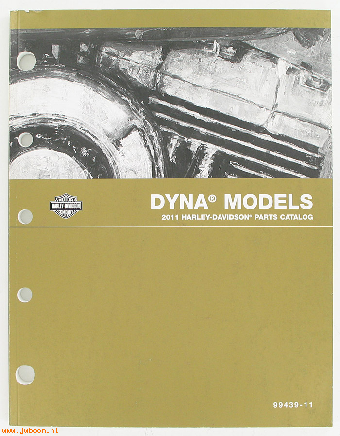   99439-11 (99439-11): Dyna parts catalog 2011 - NOS