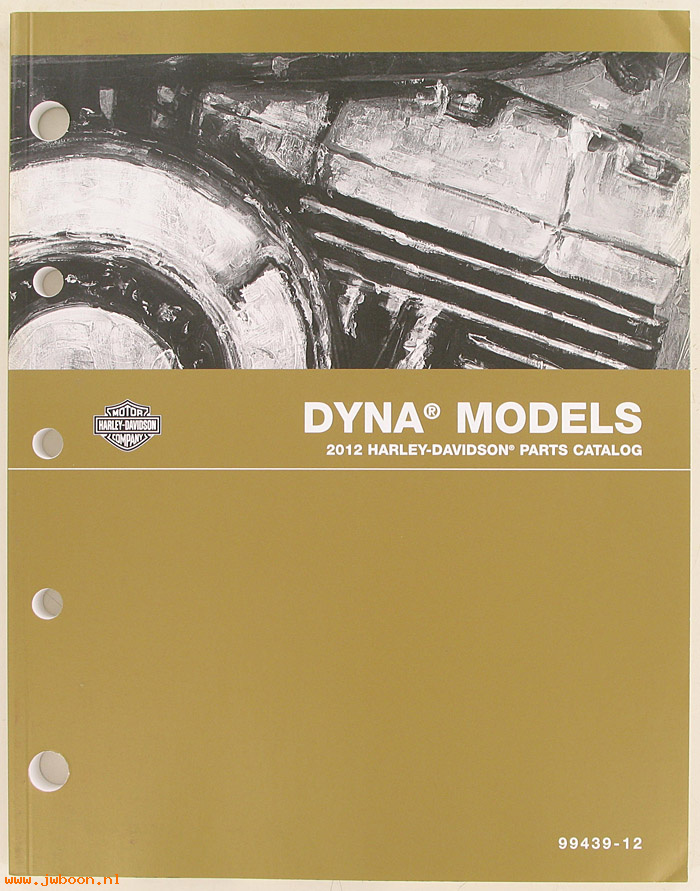   99439-12 (99439-12): Dyna parts catalog 2012 - NOS