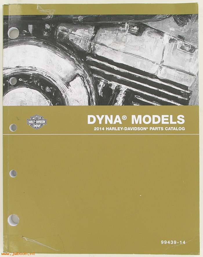   99439-14used (99439-14): Dyna parts catalog 2014