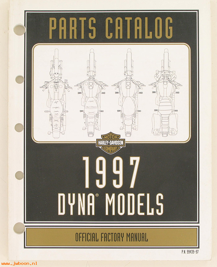   99439-97 (99439-97): Dyna parts catalog 1997 - NOS