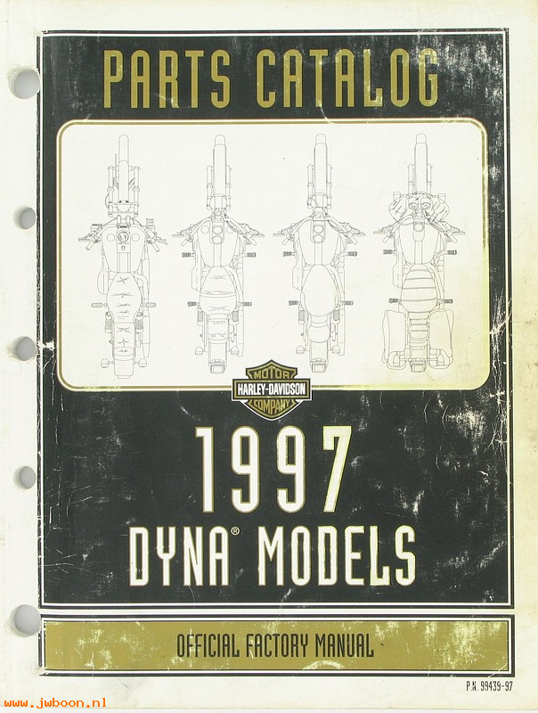   99439-97used (99439-97): Dyna parts catalog 1997