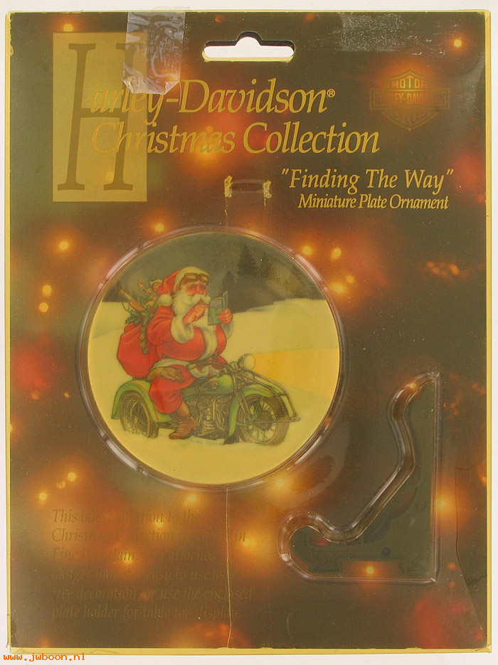   99441-93Z (99441-93Z): Christmas mini plate - "finding the way" - NOS