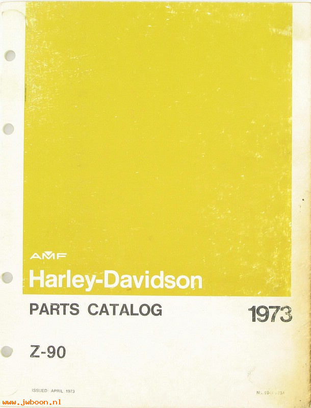   99446-73Aused (99446-73A): Z-90 parts catalog 1973