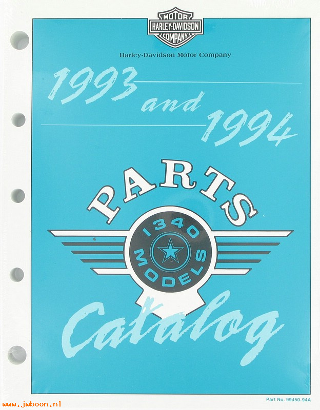   99450-94A (99450-94A): FL, FX 1340cc parts catalog '93-'94 - NOS