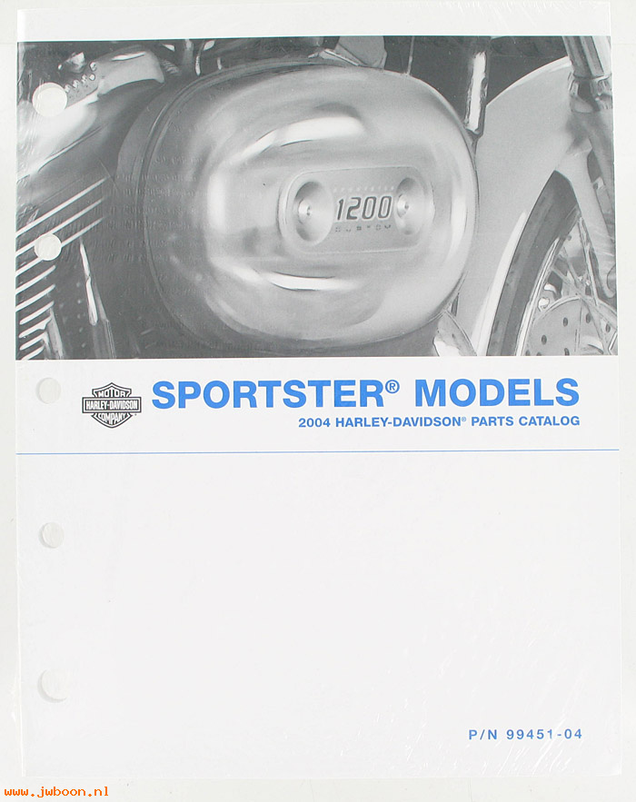   99451-04 (99451-04): Sportster, XLH parts catalog 2004 - NOS