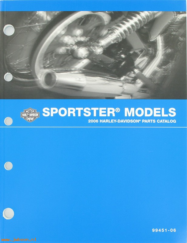   99451-06 (99451-06): Sportster, XLH parts catalog 2006 - NOS