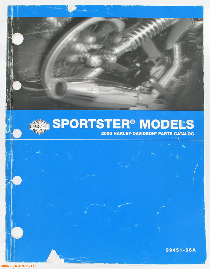   99451-06Aused (99451-06A): Sportster, XLH parts catalog 2006