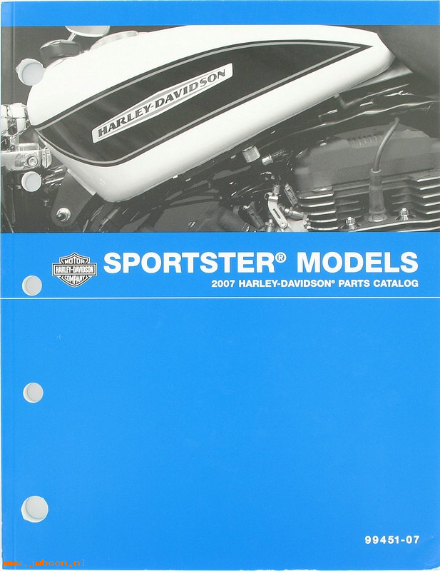  99451-07 (99451-07): Sportster, XL parts catalog 2007 - NOS
