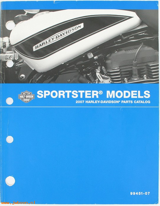   99451-07used (99451-07): Sportster, XL parts catalog 2007