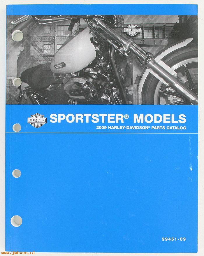   99451-09 (99451-09): Sportster, XLH parts catalog 2009 - NOS
