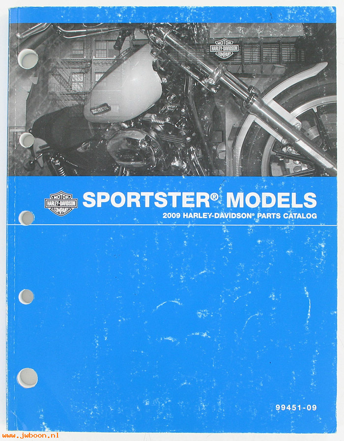   99451-09used (99451-09): Sportster, XLH parts catalog 2009