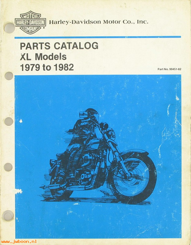   99451-82used (99451-82): Sportster, XL parts catalog '79-'82