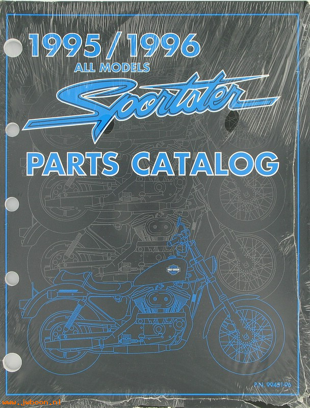   99451-96 (99451-96): Sportster, XLH parts catalog '95-'96 - NOS