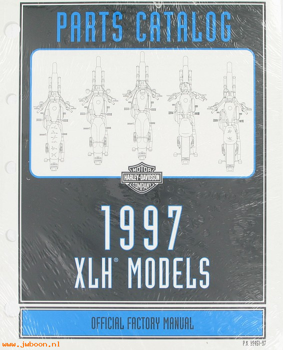   99451-97 (99451-97): Sportster, XLH parts catalog 1997 - NOS