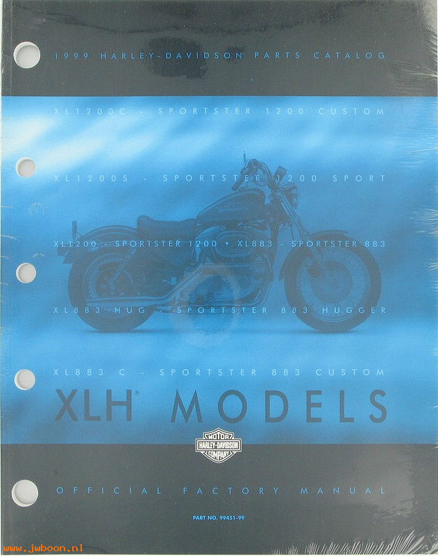   99451-99 (99451-99): Sportster, XLH parts catalog 1999 - NOS
