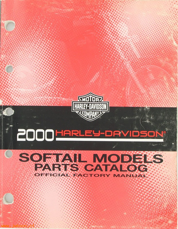   99455-00Aused (99455-00A): Softails parts catalog 2000