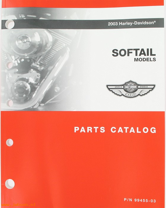   99455-03 (99455-03): Softails parts catalog 2003 - NOS