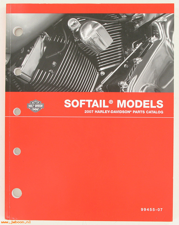   99455-07 (99455-07): Softails parts catalog 2007 - NOS