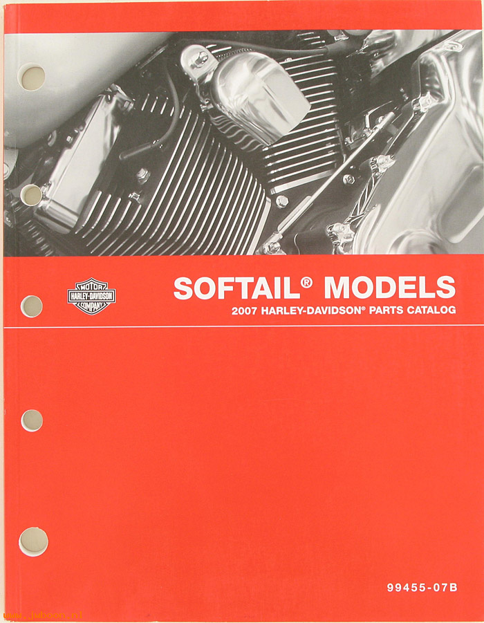   99455-07B (99455-07B): Softails parts catalog 2007 - NOS