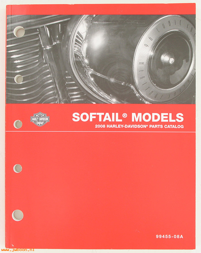   99455-08A (99455-08A): Softails parts catalog 2008 - NOS
