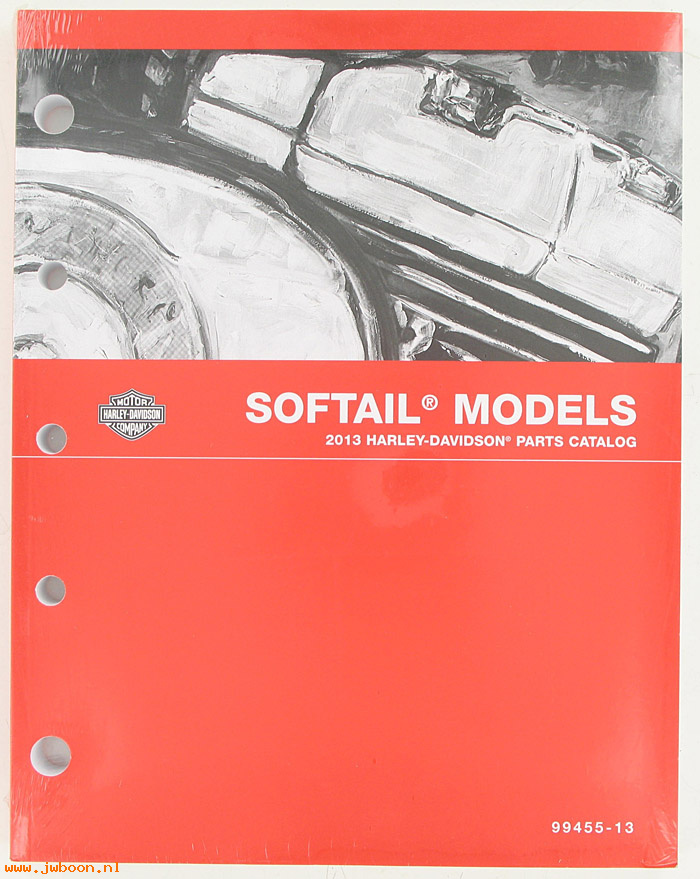   99455-13 (99455-13): Softails parts catalog 2013 - NOS