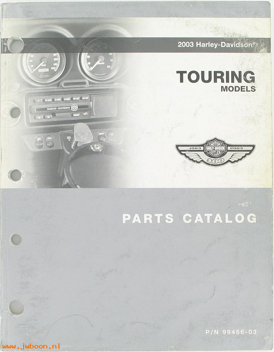   99456-03used (99456-03): Touring models parts catalog 2003