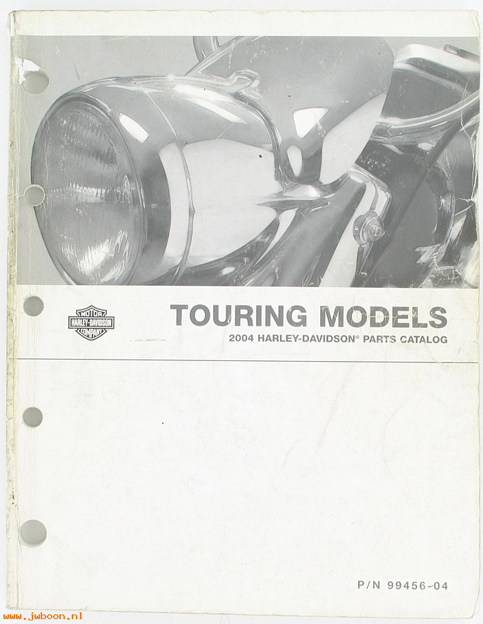   99456-04used (99456-04): Touring models parts catalog 2004