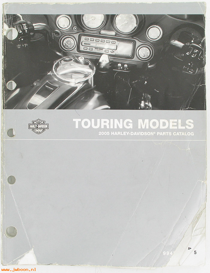   99456-05used (99456-05): Touring models parts catalog 2005