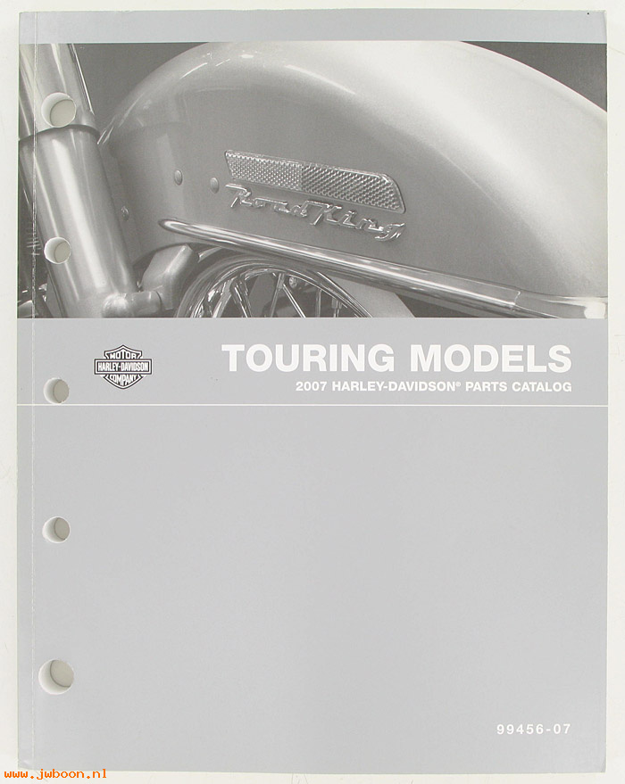   99456-07used (99456-07): Touring models parts catalog 2007
