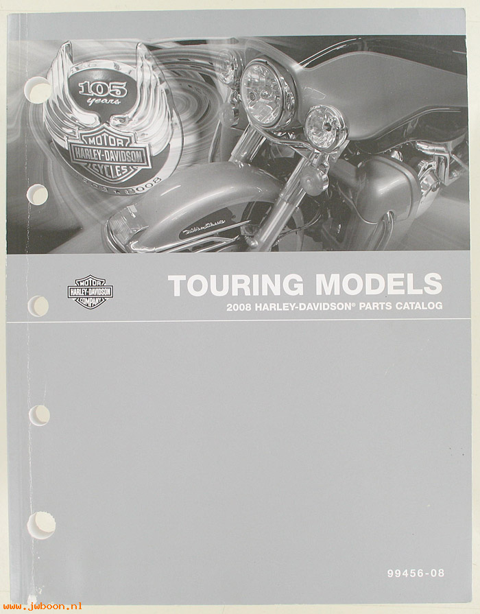   99456-08 (99456-08): Touring models parts catalog 2008 - NOS