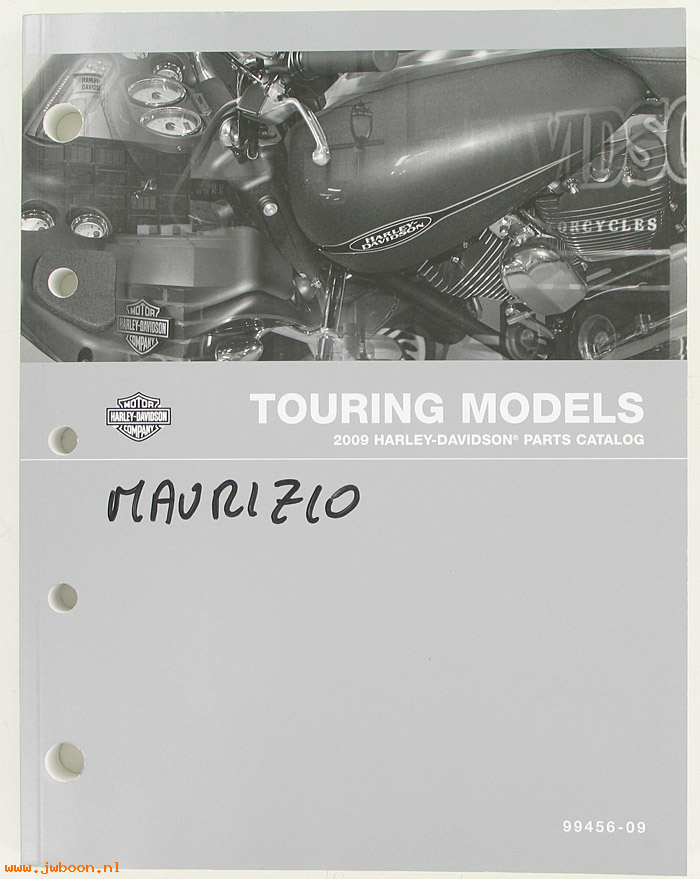   99456-09used (99456-09): Touring models parts catalog 2009