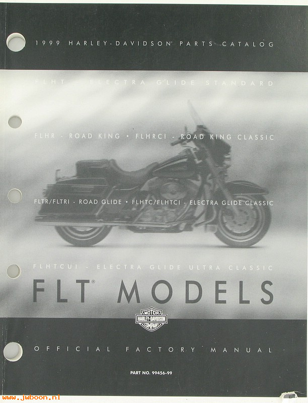   99456-99 (99456-99): FLT, FLHR parts catalog 1999 - NOS
