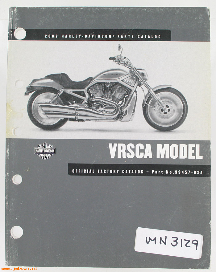   99457-02Aused (99457-02): VRSCA parts catalog 2002