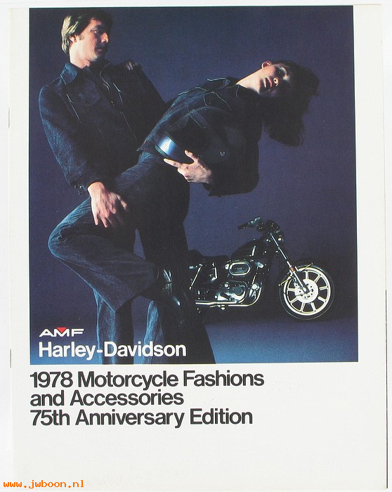   99457-78V (99457-78V): Accessory & motorclothes catalog 1978,   75th anniversary - NOS