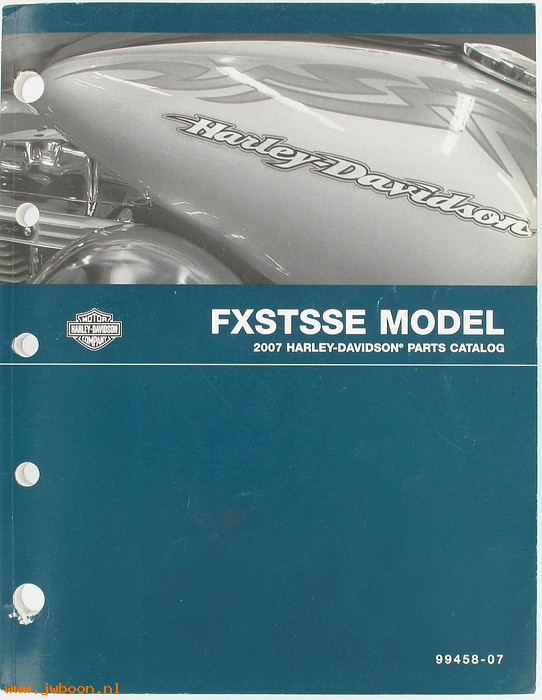   99458-07used (99458-07): FXSTSSE parts catalog 2007