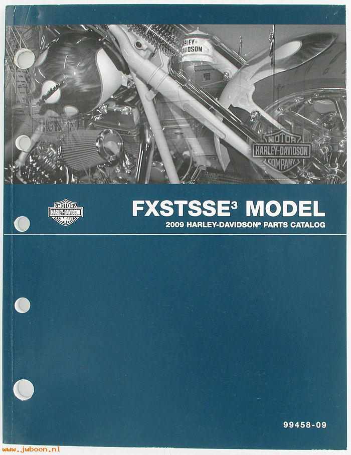   99458-09 (99458-09): FXSTSSE 3 parts catalog 2009 - NOS